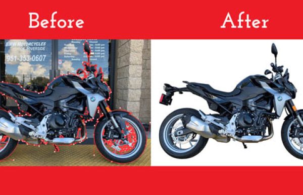 Bike Clipping Path Before And After File