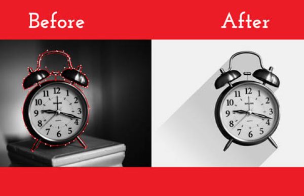 Table watch Clipping Path Before And After File
