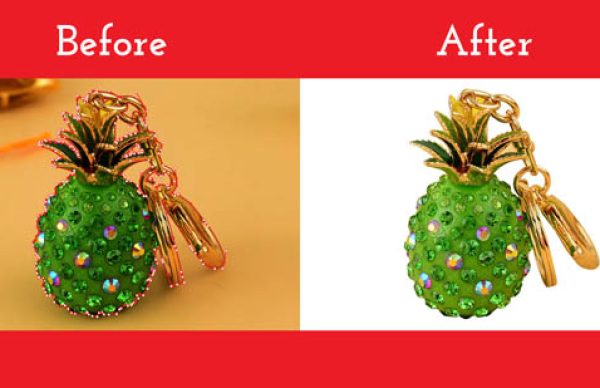 keys Ring Clipping Path Before And After